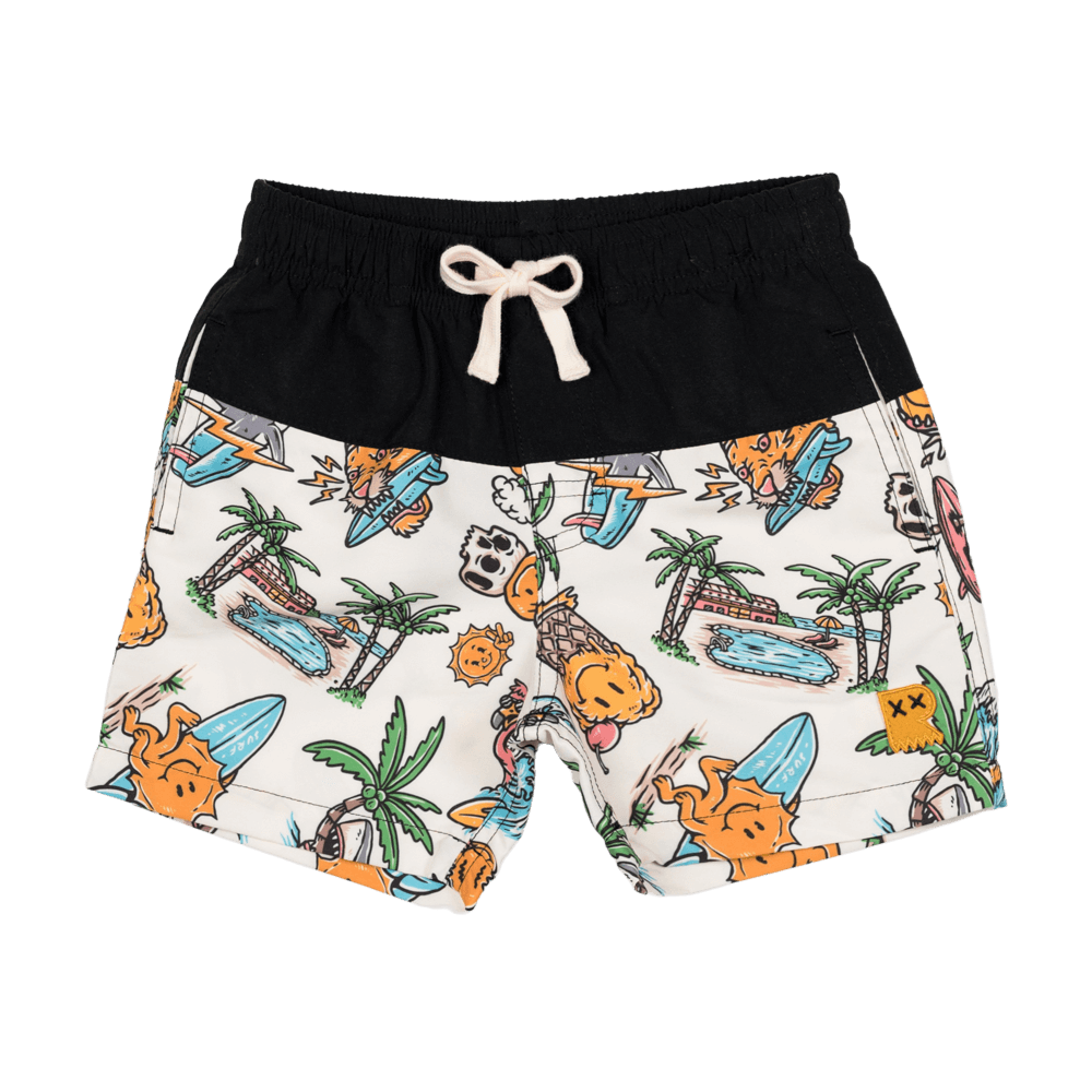 Summer Daze Boardshorts with Mesh Lining The Child Hood