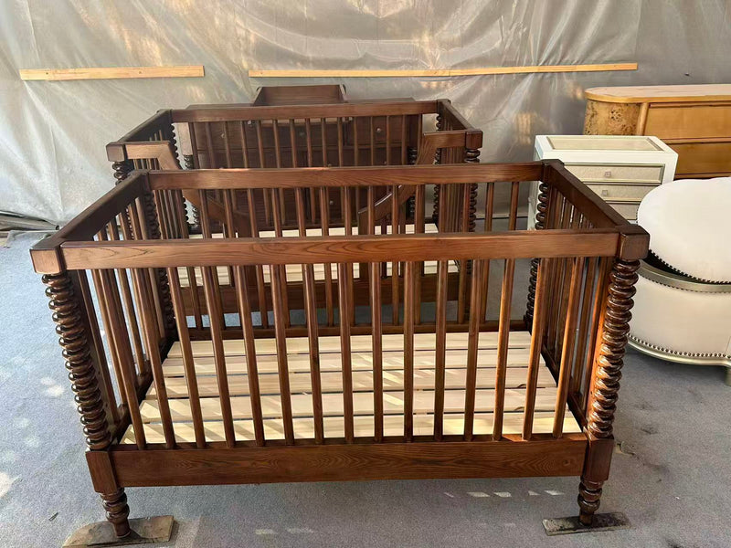 Custom Baby Cribs Australia: Handcrafted Solid Ashwood Cribs by TheChildhood