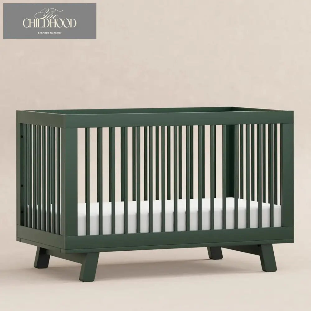 3-in-1 Convertible Baby Crib with 4 Adjustable Mattress Heights for Toddlers