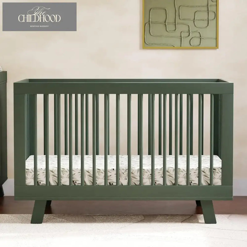 3-in-1 Convertible Baby Crib with 4 Adjustable Mattress Heights for Toddlers