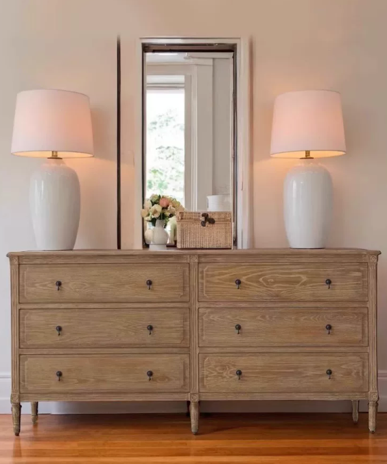 TheChildhood Arlo Scandinavian Solid Ashwood Changing Table Dresser