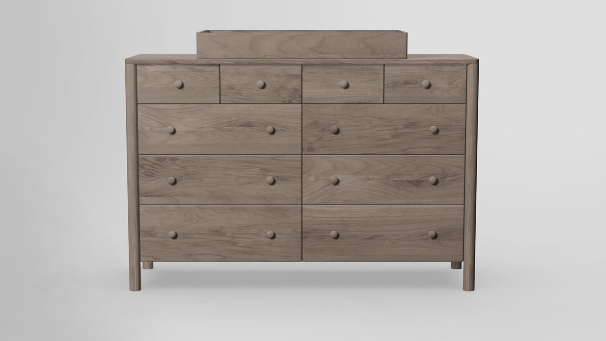 https://cdn.shopify.com/s/files/1/0216/9339/9104/files/ChildsPose_10_Drawer_Tall_Dresser_With_Tray_Walnut_Unfinished_Front.jpg?v=1763585979