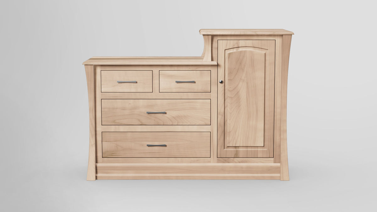 https://cdn.shopify.com/s/files/1/0216/9339/9104/files/Clover_Green_Changing_Tower_BrownMaple_Unfinished_Front.jpg?v=1774333758