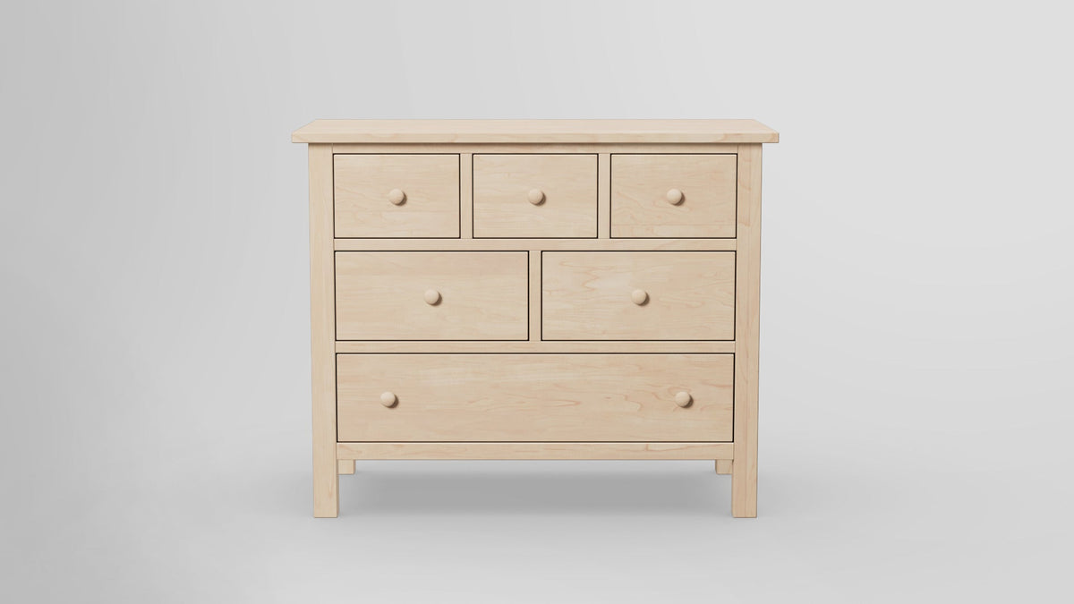 https://cdn.shopify.com/s/files/1/0216/9339/9104/files/Footprint_6_Drawer_Dresser_HardMaple_Unifinished_Front.jpg?v=1762334987