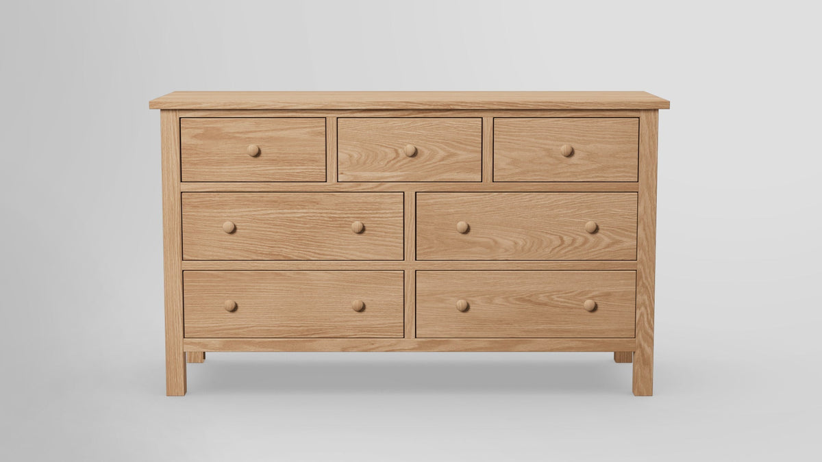 https://cdn.shopify.com/s/files/1/0216/9339/9104/files/Footprint_7_Drawer_Dresser_Redoak_Unfinished_Front.jpg?v=1762413022