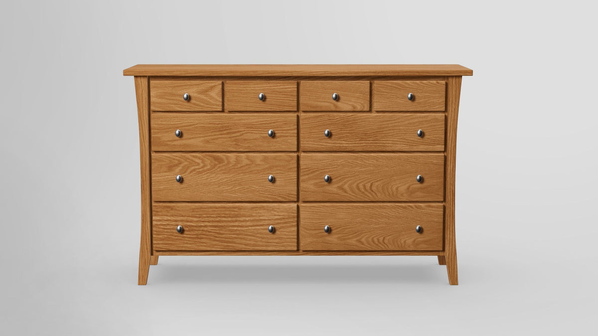 https://cdn.shopify.com/s/files/1/0216/9339/9104/files/Forest_Green_10_Drawer_Dresser_Redoak_Oilfinished_Front.jpg?v=1769841580