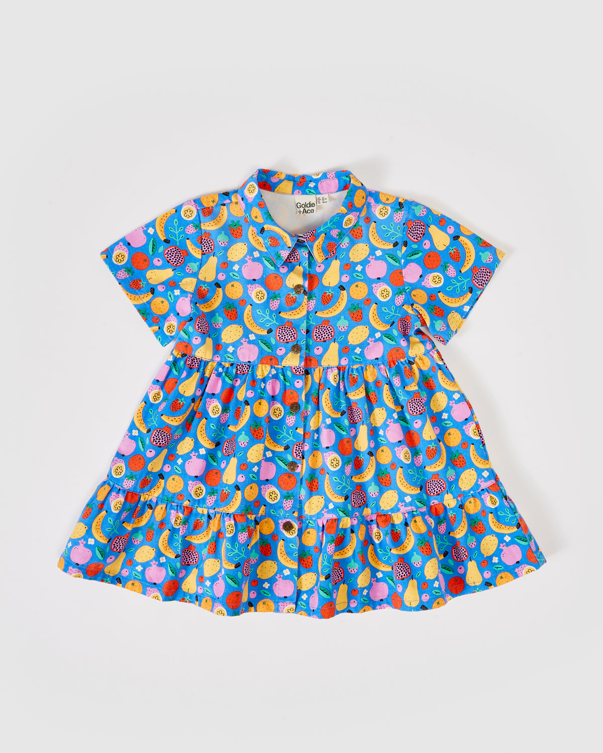 Monica Dress Fruit Tingle Blue