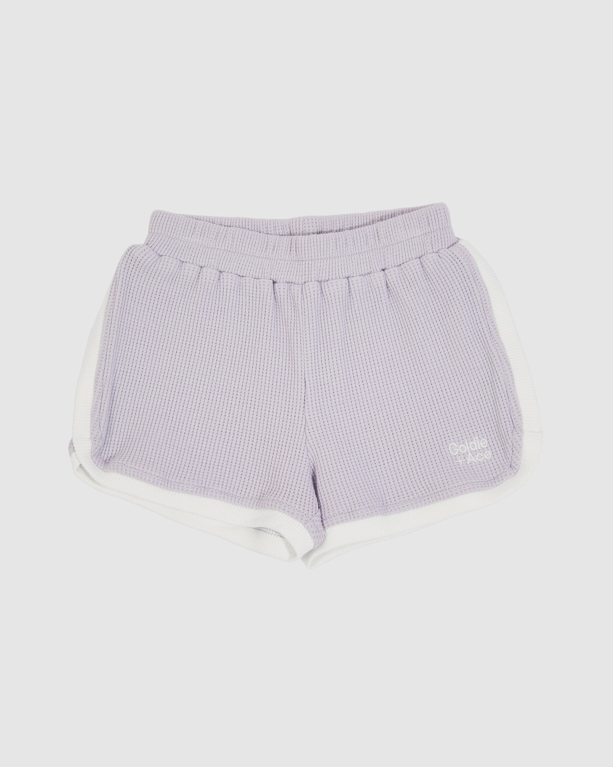 Sadie Waffle Shorts Arctic Ice