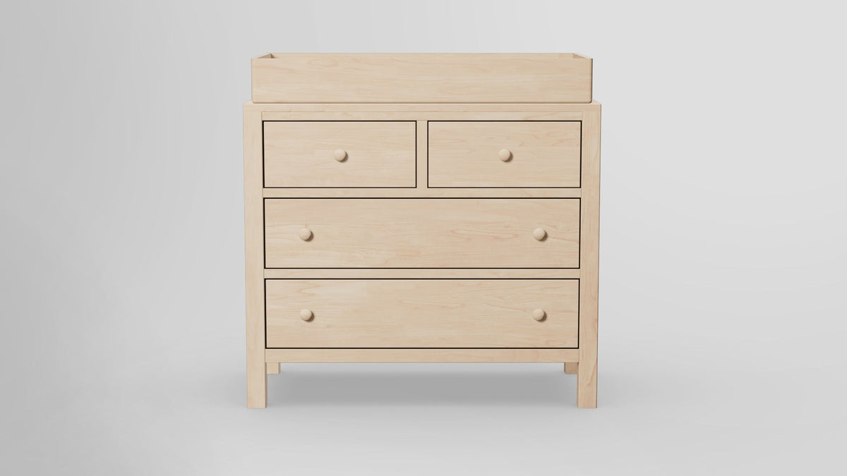 https://cdn.shopify.com/s/files/1/0216/9339/9104/files/Gratitude_4_Drawer_Dresser_With_Tray_HardMaple_Unifinished_Front.jpg?v=1763346122