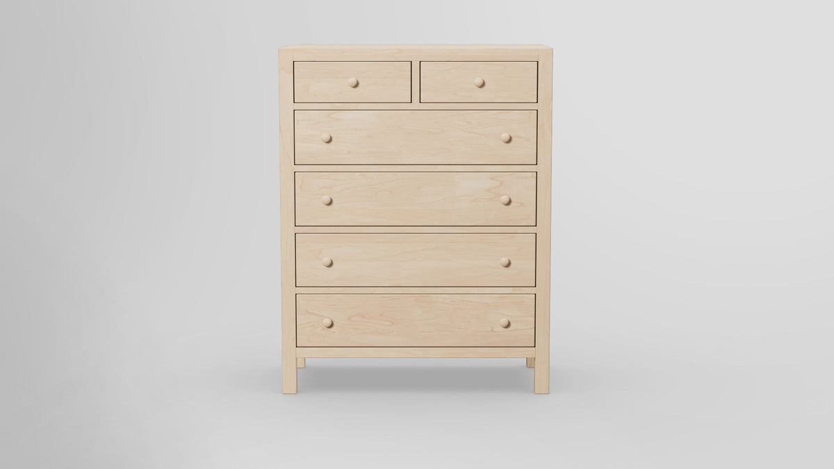 https://cdn.shopify.com/s/files/1/0216/9339/9104/files/Gratitude_6_Drawer_Chest_HardMaple_Unifinished_Front.jpg?v=1762720967