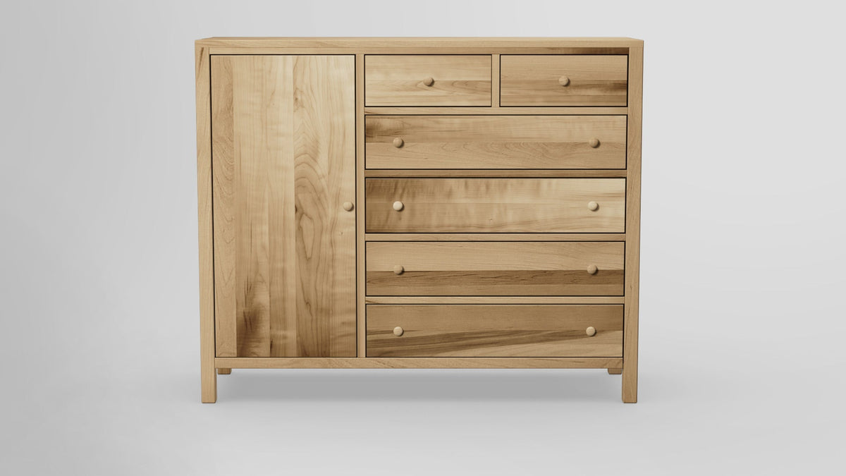 https://cdn.shopify.com/s/files/1/0216/9339/9104/files/Gratitude_Combo_Dresser_Left_Side_Door_BrownMaple_OilFinished_Front.jpg?v=1770102725