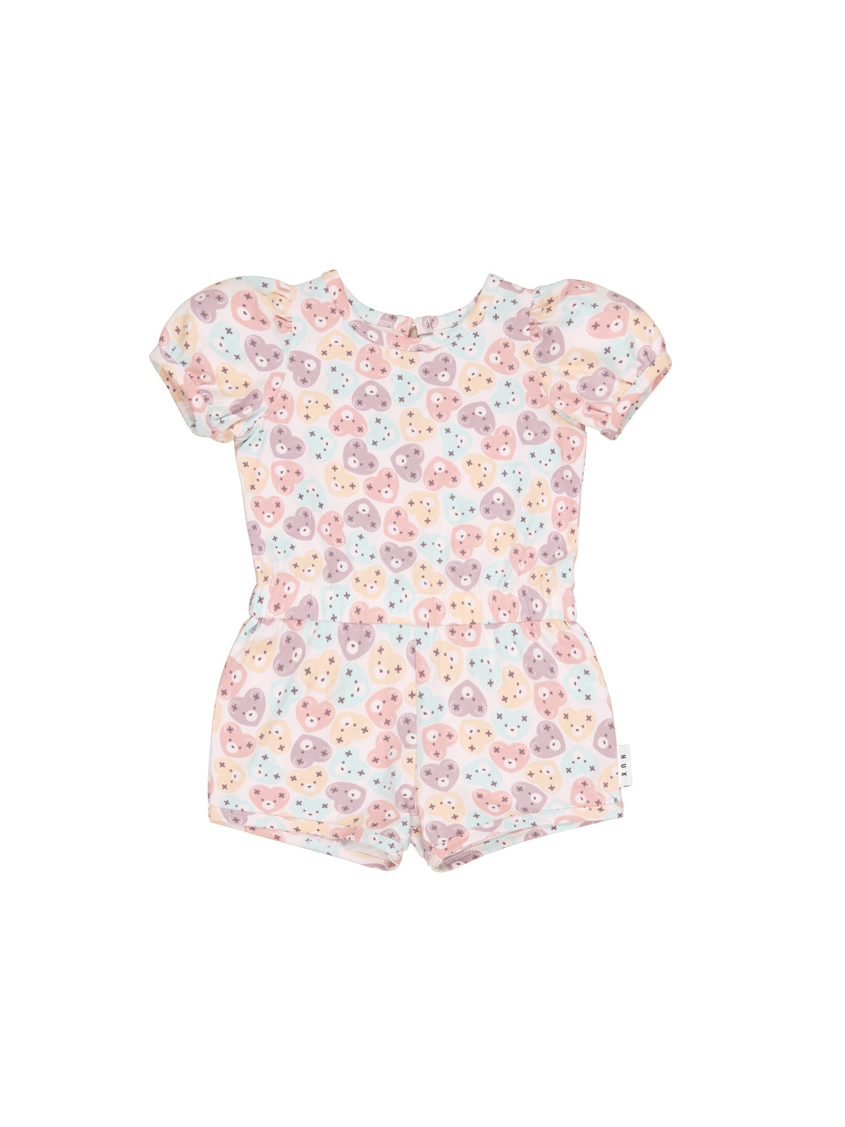 Heart Bear Playsuit