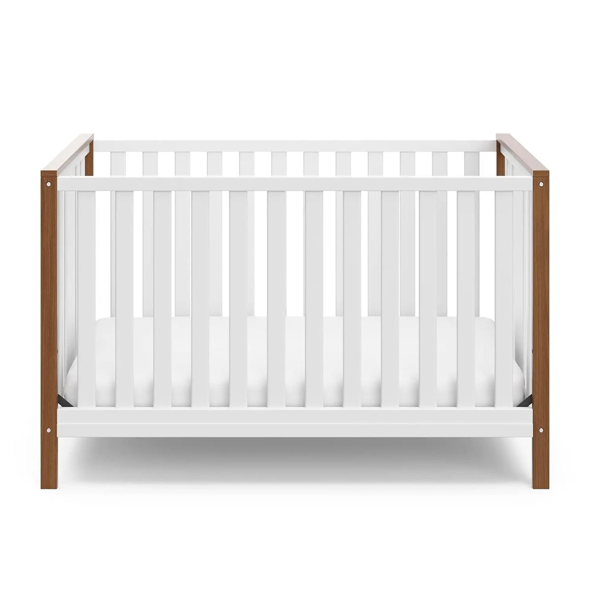 Premium 4-in-1 Convertible Baby Crib Toddler Daybed Full-Size Kids Bed