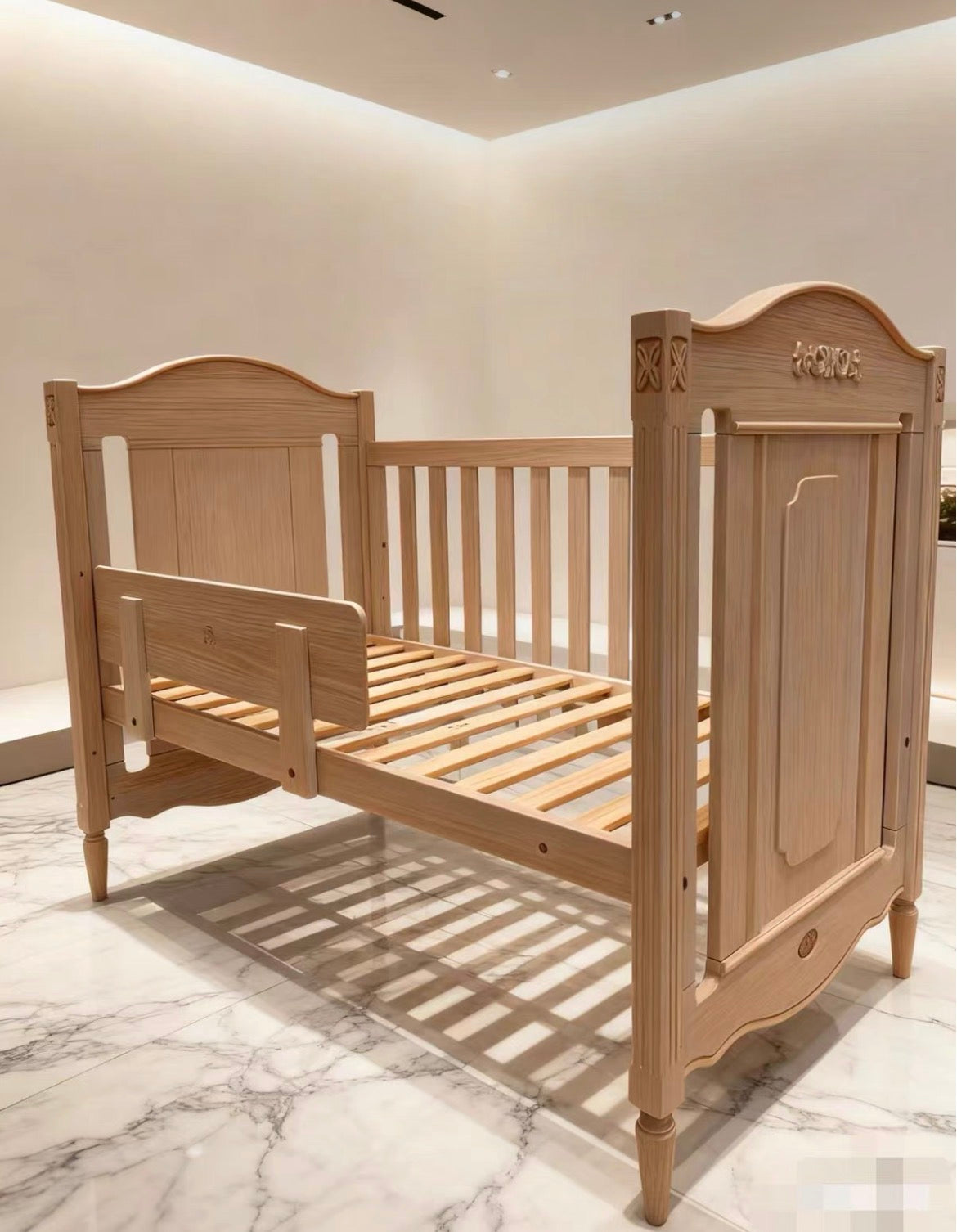 Boori Solid Cedar Convertible Baby Cot – Ex-Display | One Only