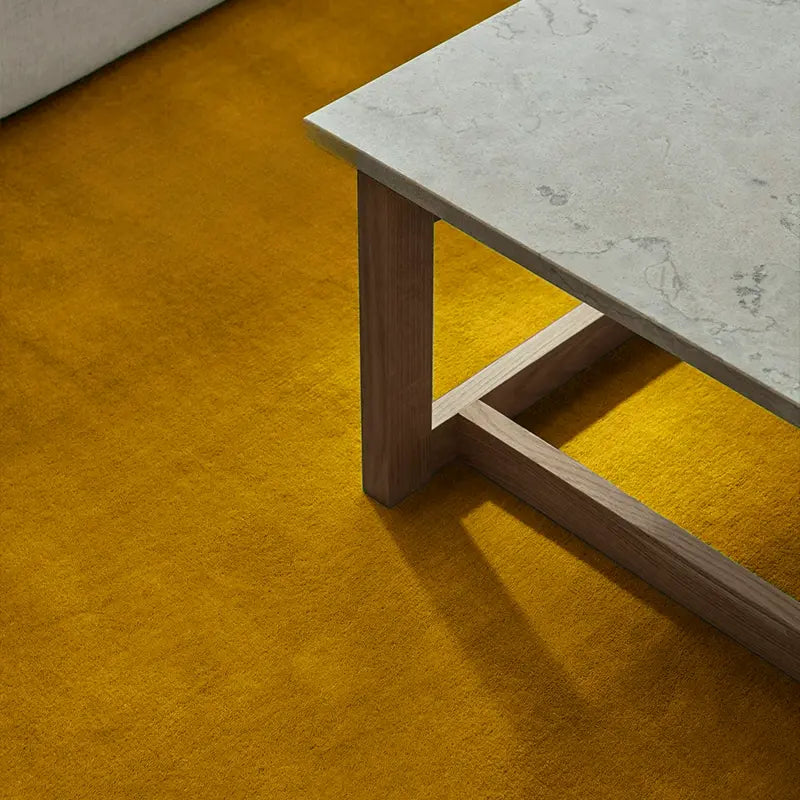 TheChildhood Bastien Yellow Tencel Bedside Blanket Handmade Luxury