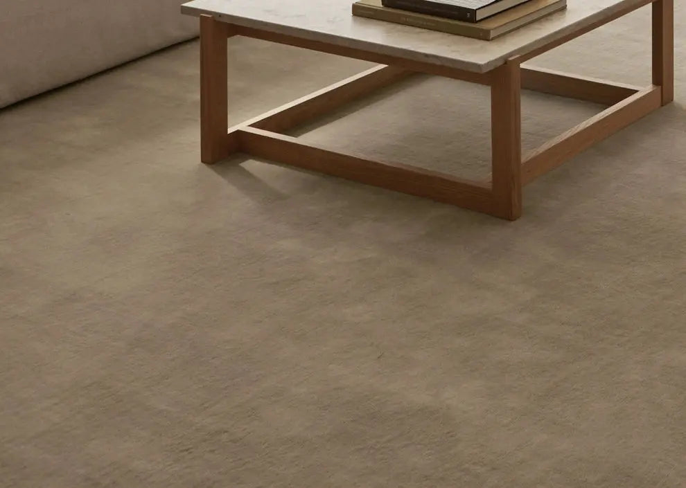 TheChildhood Amélie Retro Pure Sand Carpet Beige Rug for Nursery Decor and Cozy Spaces