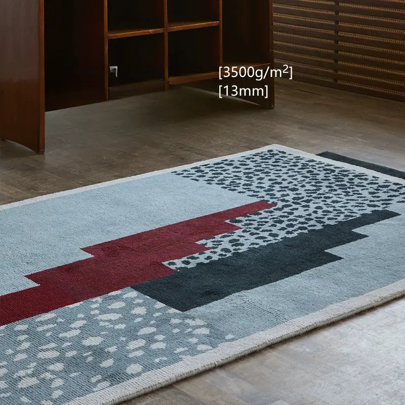 TheChildhood Alphonse Handmade Irregular Shaped Carpet Retro Style