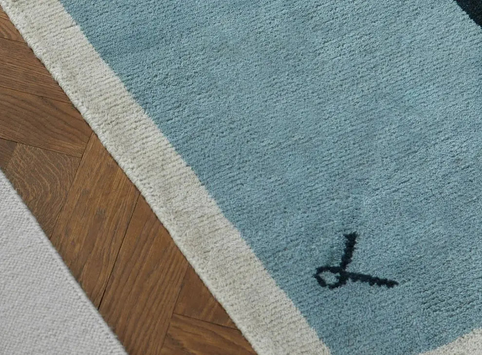 TheChildhood Alphonse Handmade Irregular Shaped Carpet Retro Style