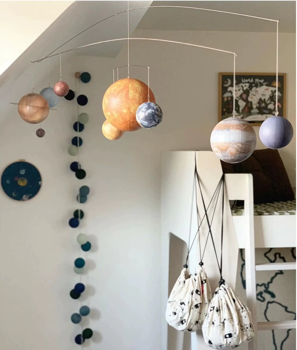Mirabelle Authentic Models Solar System Decoration