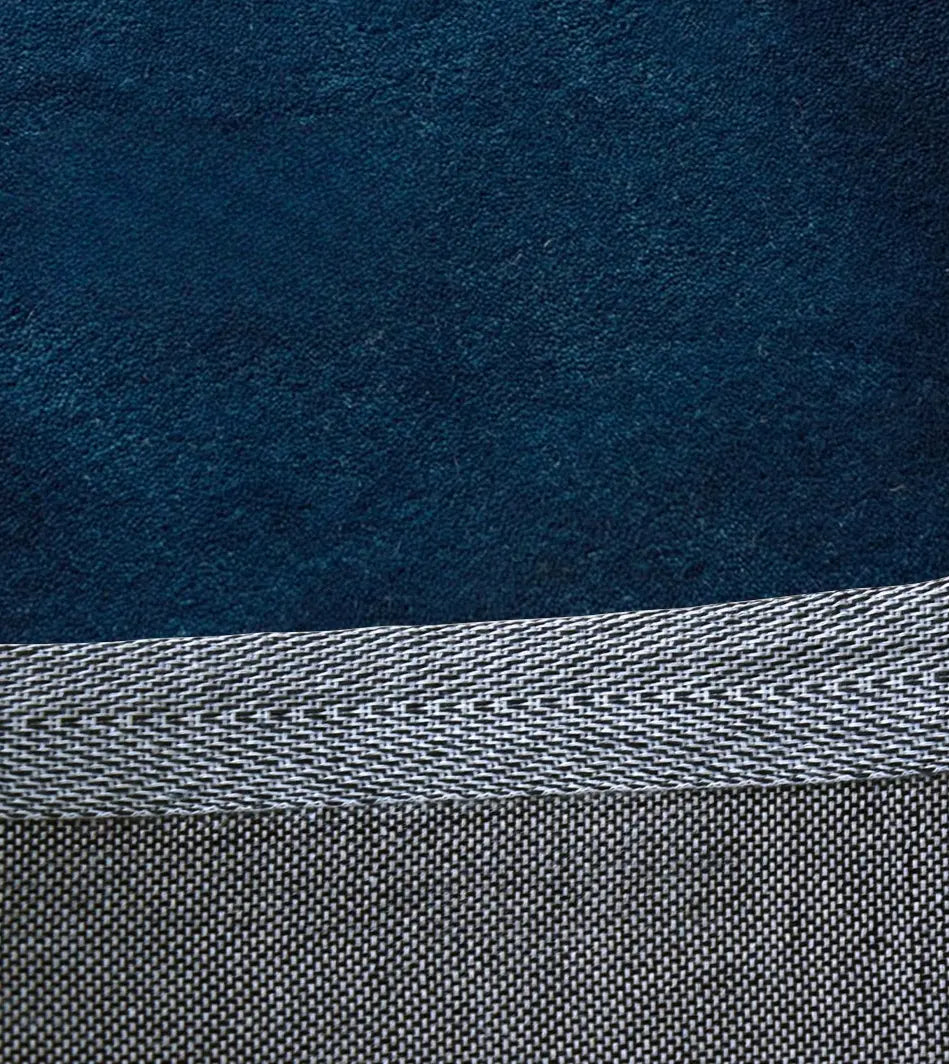 TheChildhood PaaDee Retro Pure Blue Carpet For Nursery Decor And Living Room Medieval Style Luxury