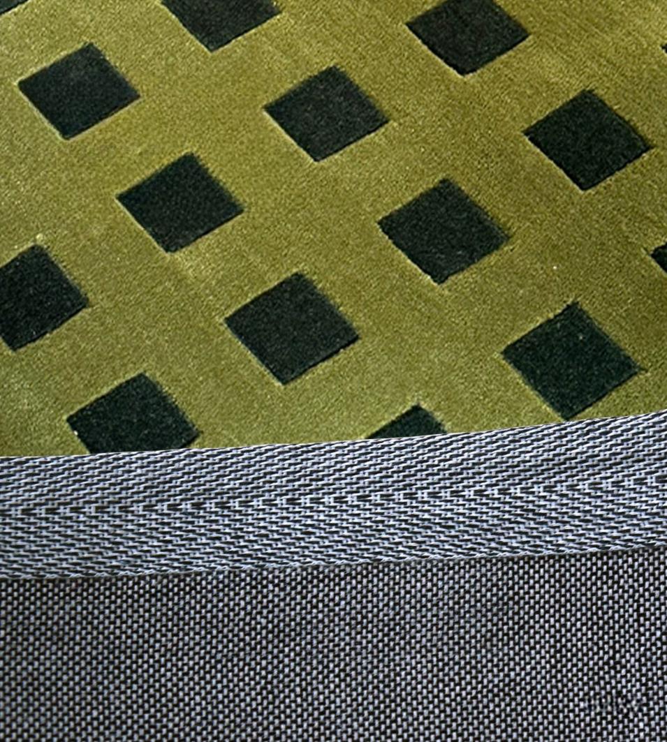 TheChildhood Ondine Plaid Carpet for Nursery, Customizable Comfort