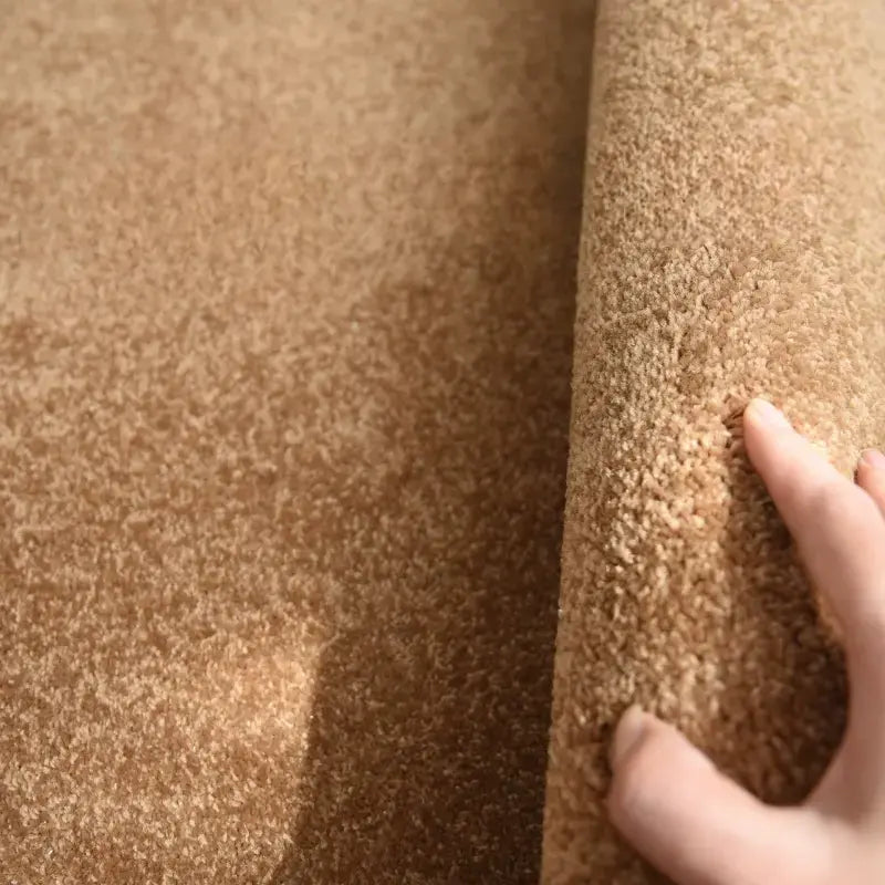 TheChildhood Mireille Thickened Solid Color Carpet For Nursery Design