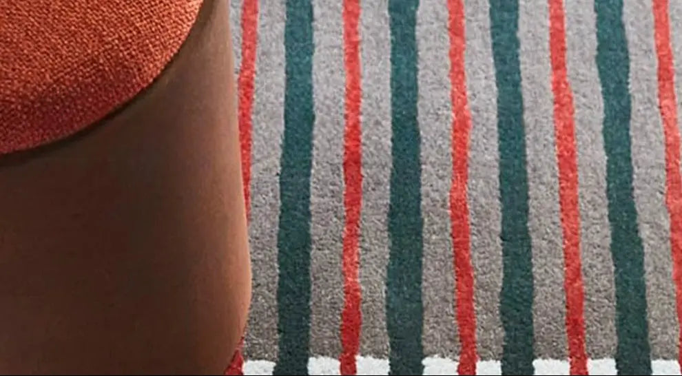 TheChildhood Handmade Retro Carpet Mat For Nursery And Living Room Custom Design