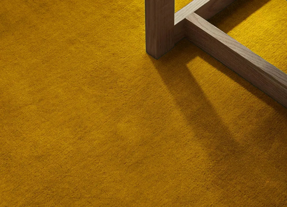 TheChildhood Bastien Yellow Tencel Bedside Blanket Handmade Luxury