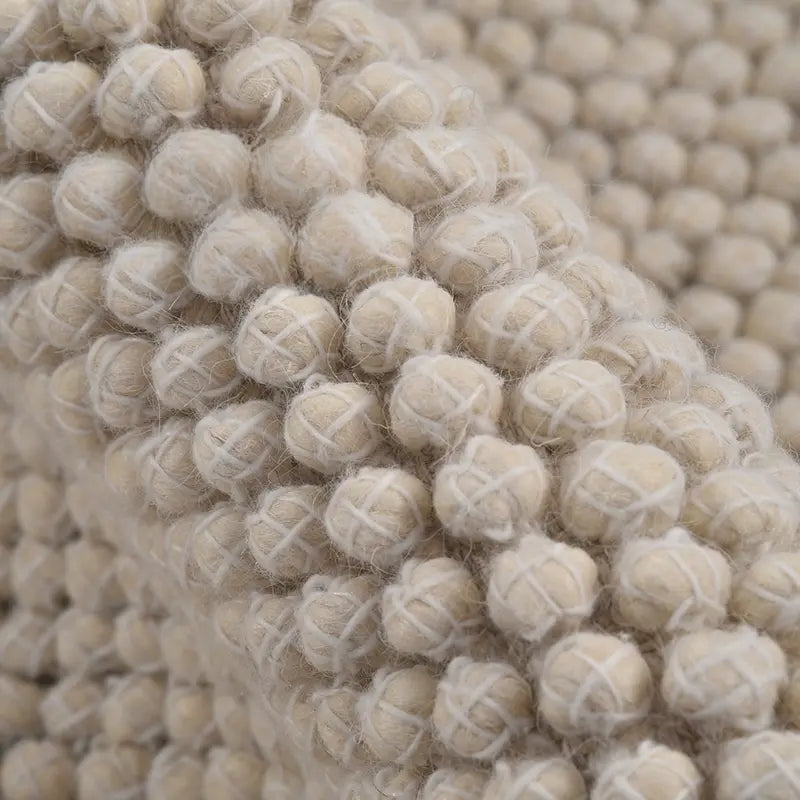 TheChildhood Odette Hand-Woven Wabi-Sabi Wool Carpet For Nursery
