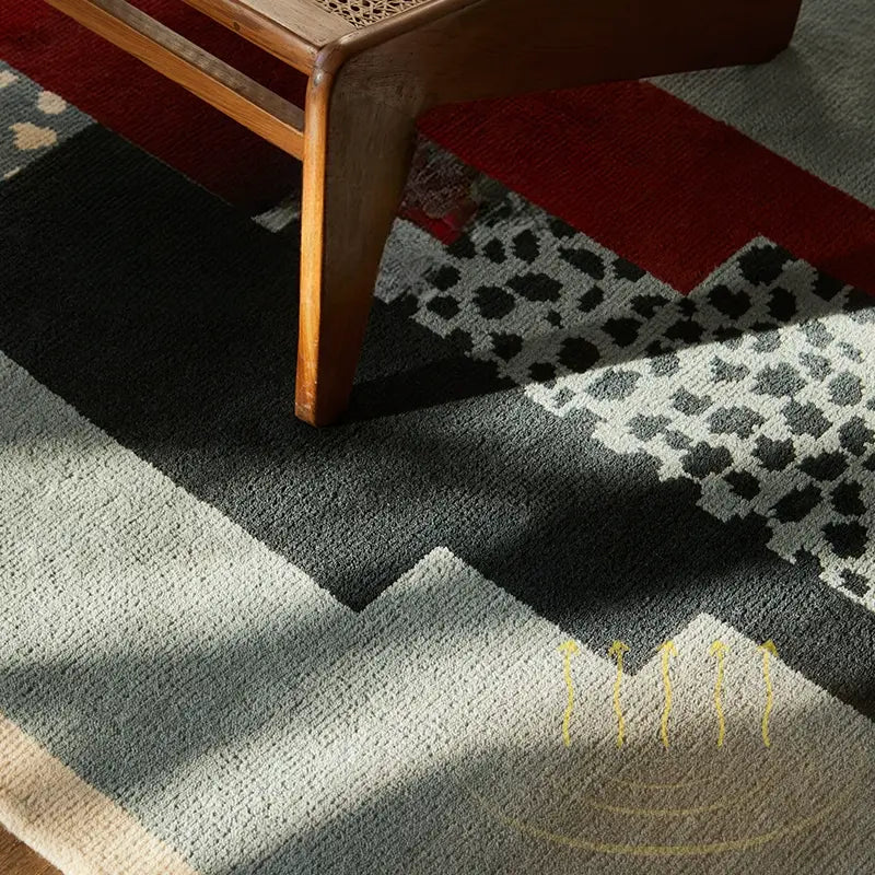 TheChildhood Handmade Irregular Shaped Carpet Retro Nursery Design For Cozy Rooms