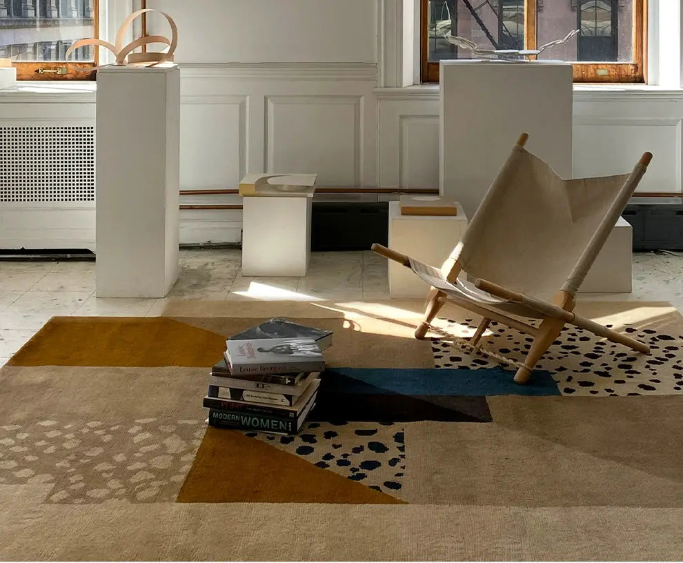 TheChildhood Handmade Irregular Shaped Carpet Retro Nursery Design For Cozy Rooms