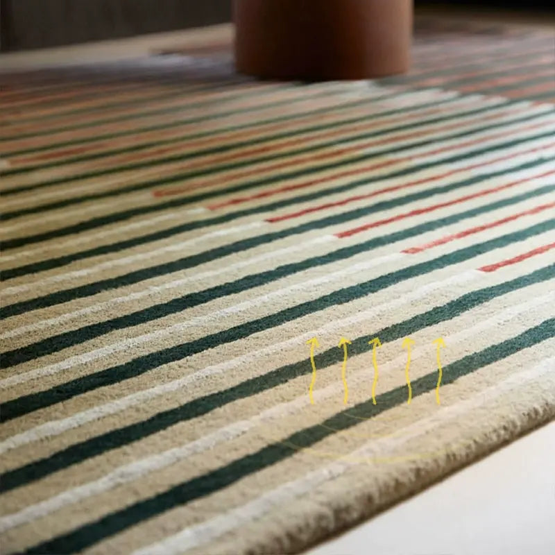 TheChildhood Handmade Retro Carpet Mat For Nursery And Living Room Custom Design
