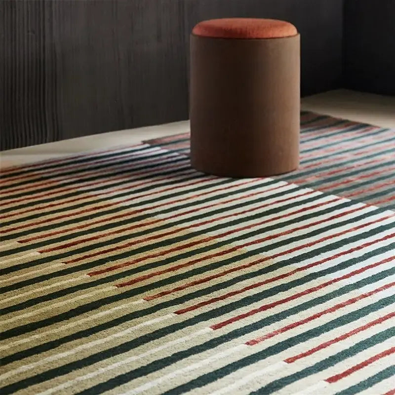 TheChildhood Handmade Retro Carpet Mat For Nursery And Living Room Custom Design