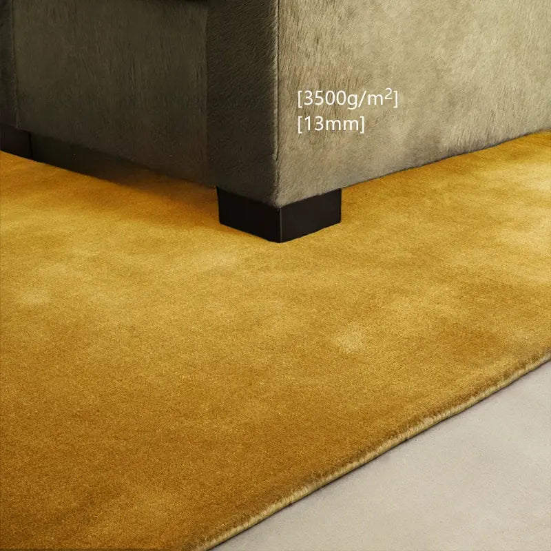 TheChildhood Bastien Yellow Tencel Bedside Blanket Handmade Luxury