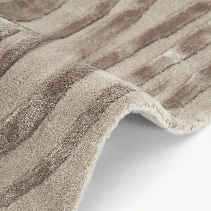 TheChildhood Ambrose Retro Wood Grain Carpet Custom French Style