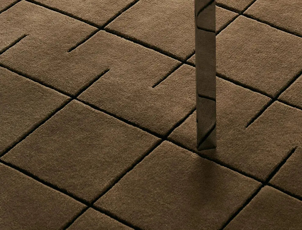 TheChildhood Eliezer Handmade Medieval Retro Chessboard Carpet For Nursery Decor