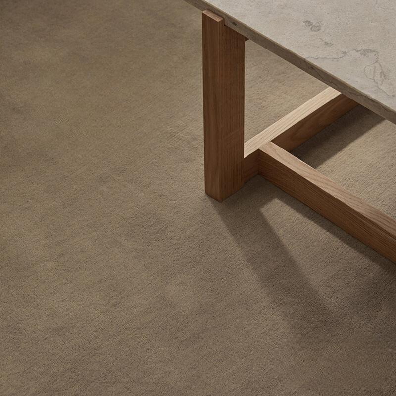TheChildhood Amélie Retro Pure Sand Carpet Beige Rug for Nursery Decor and Cozy Spaces