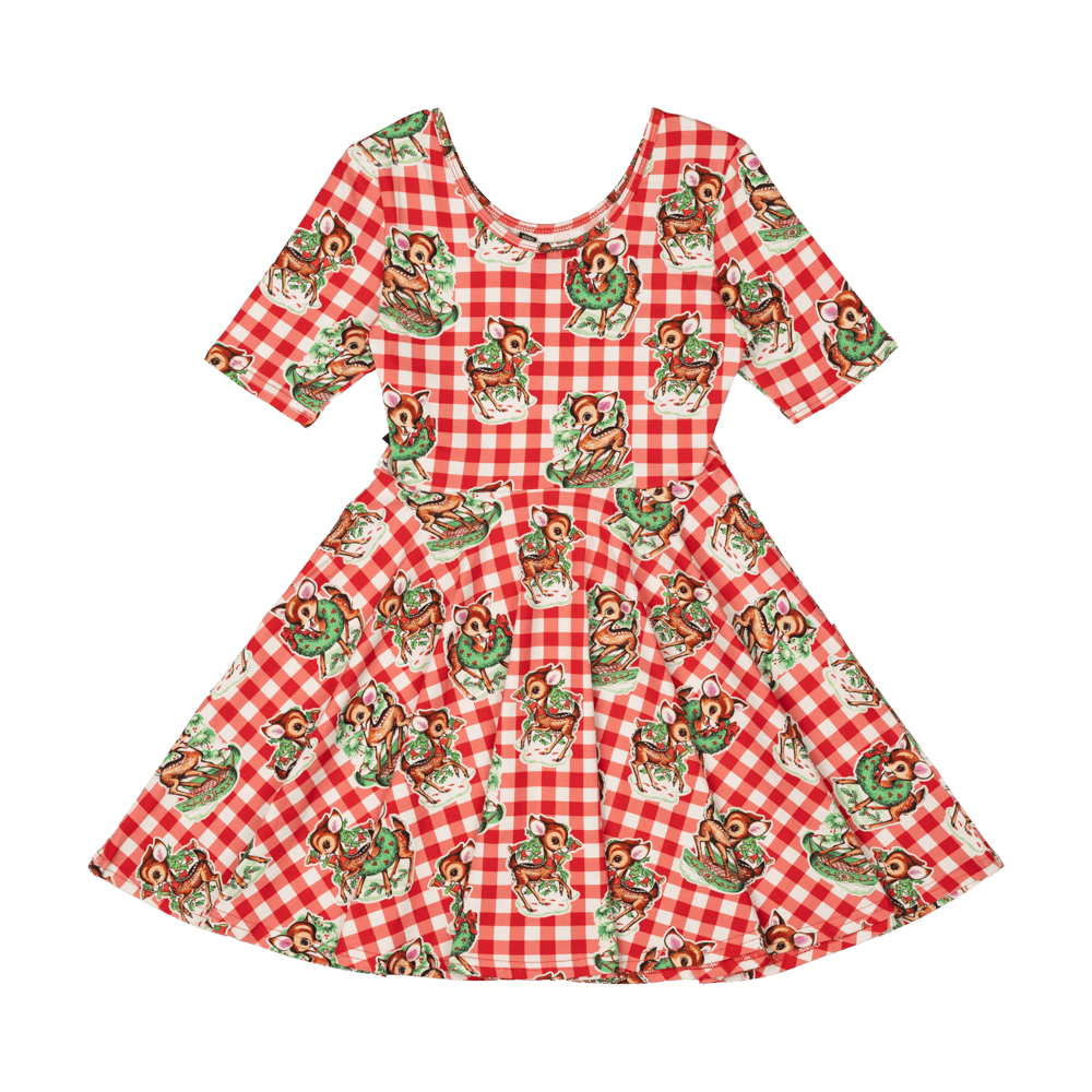 Reindeer Joy Mabel Dress