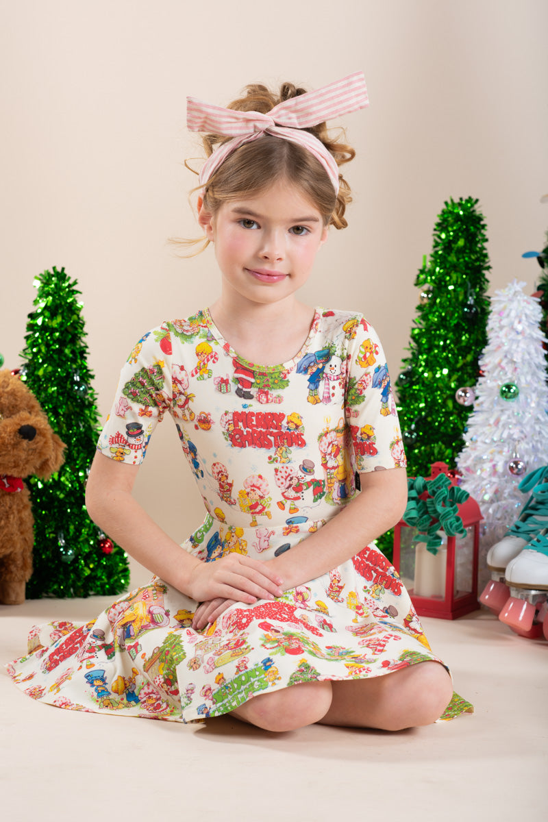 Strawberry Christmas Cheer Mabel Dress