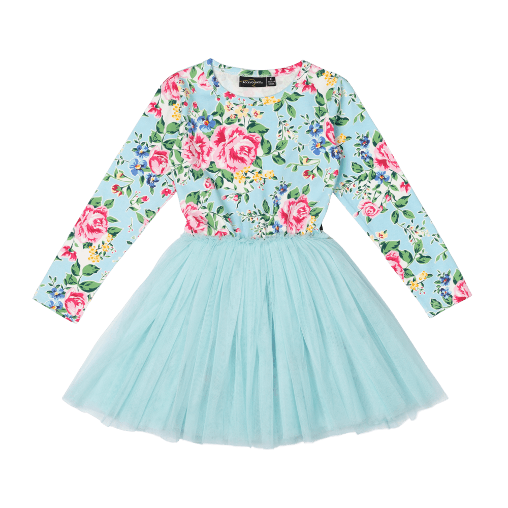 Blue Garden Circus Dress