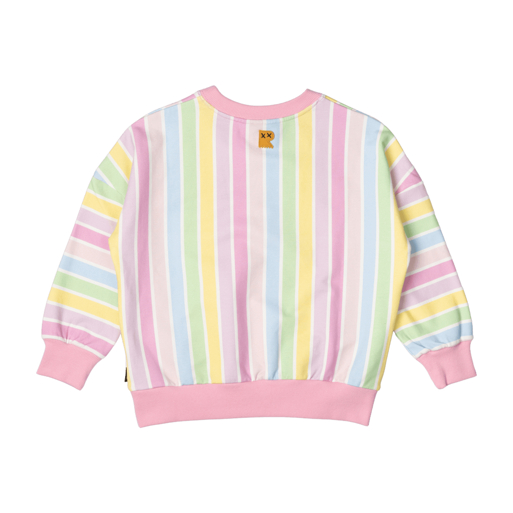 Sorbet Striped Sweatshirt