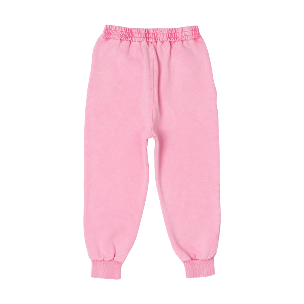 Pink Washed Track Pants