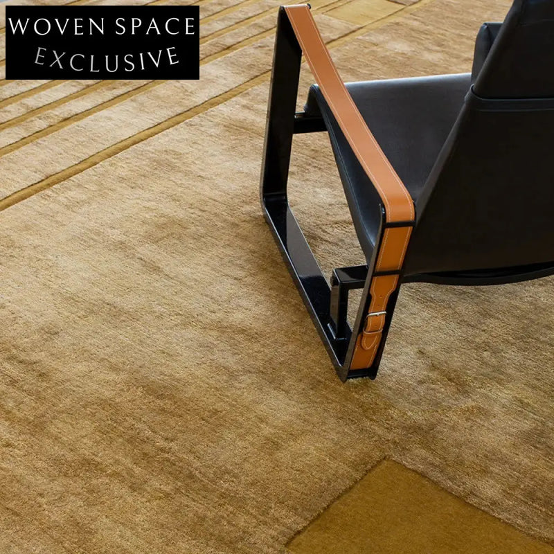 Chic Modern Minimalist Geometric Pattern Polyester Handmade Floor Area Rug
