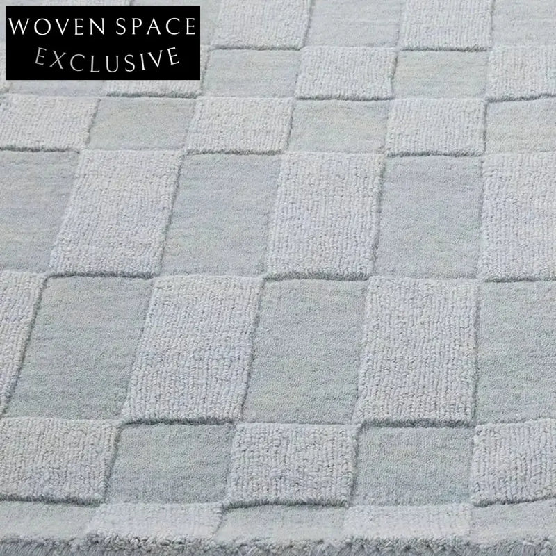 Cozy Japanese Minimalist Solid Polyester Area Rug for Quiet Living & Comfort
