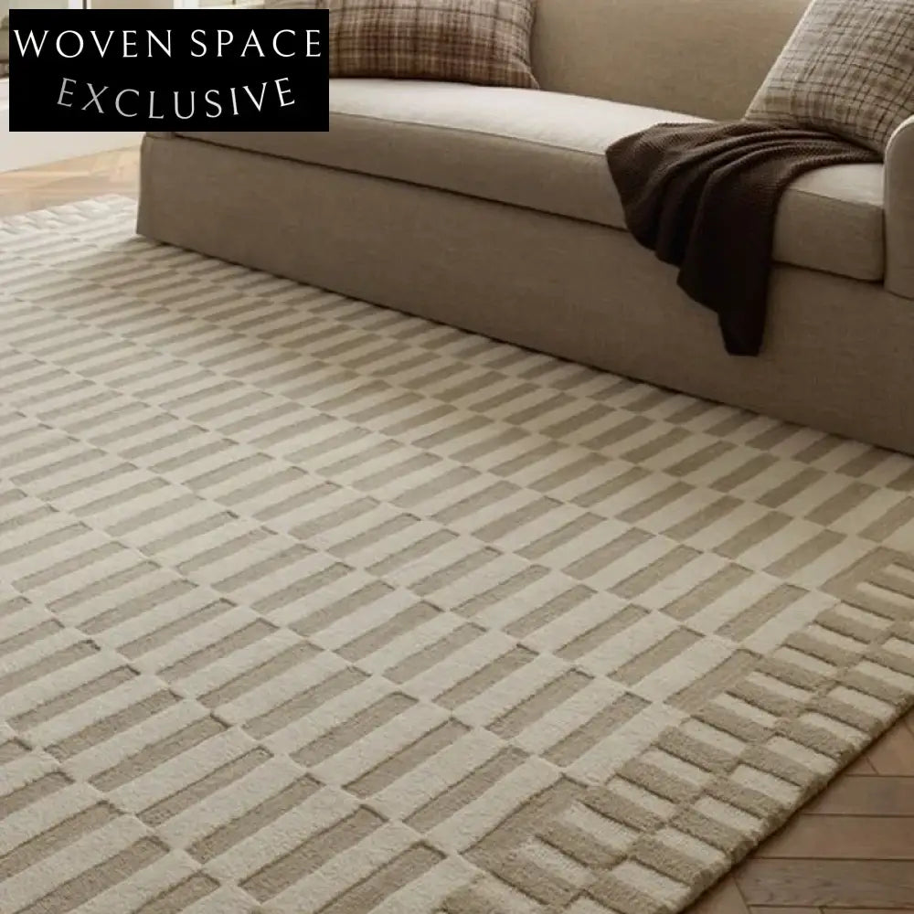 French Vintage Retro Light Luxury Custom High-End Living Room Bedroom Area Rug