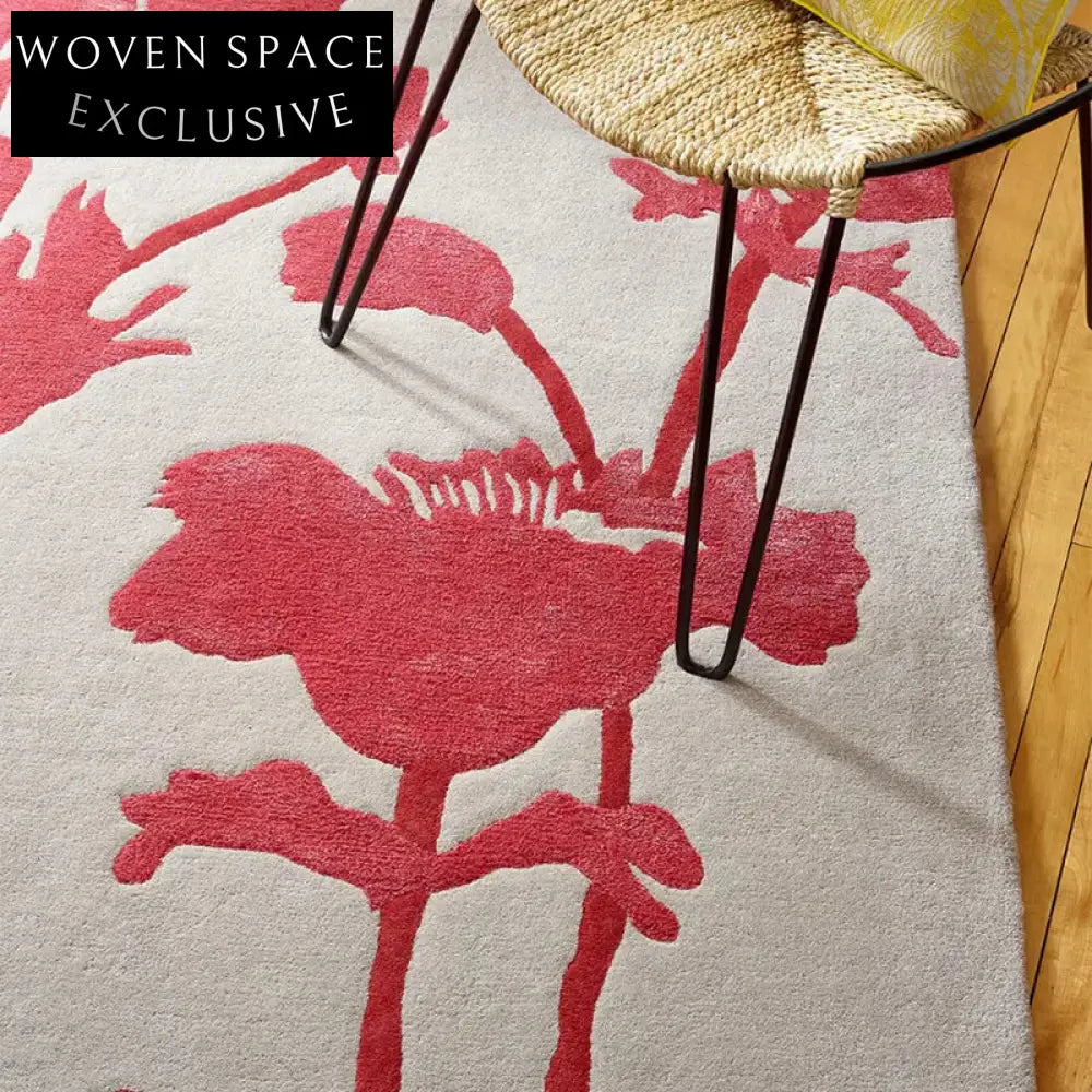 Handmade Modern Minimalist Polyester Area Rug for Living Room & Bedroom Decor