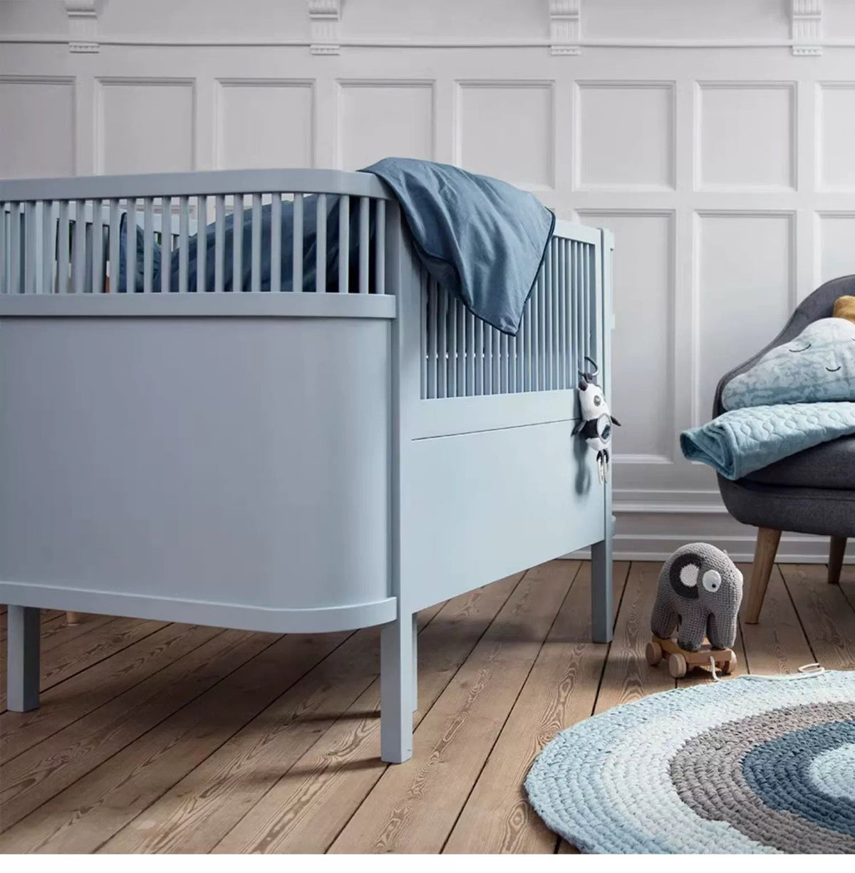 LunaNest Convertible Newborn Cot Ella Multifunctional System