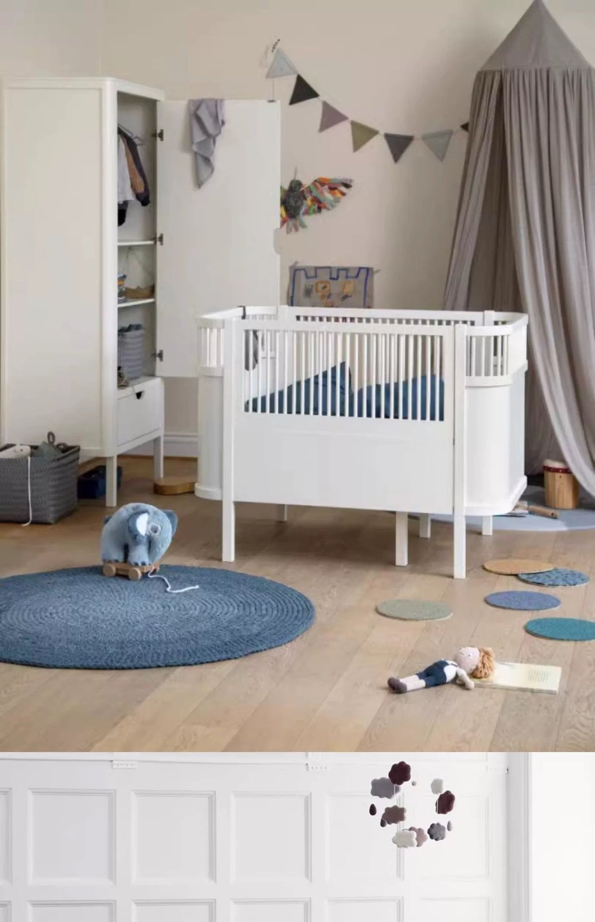 LunaNest Convertible Newborn Cot Ella Multifunctional System