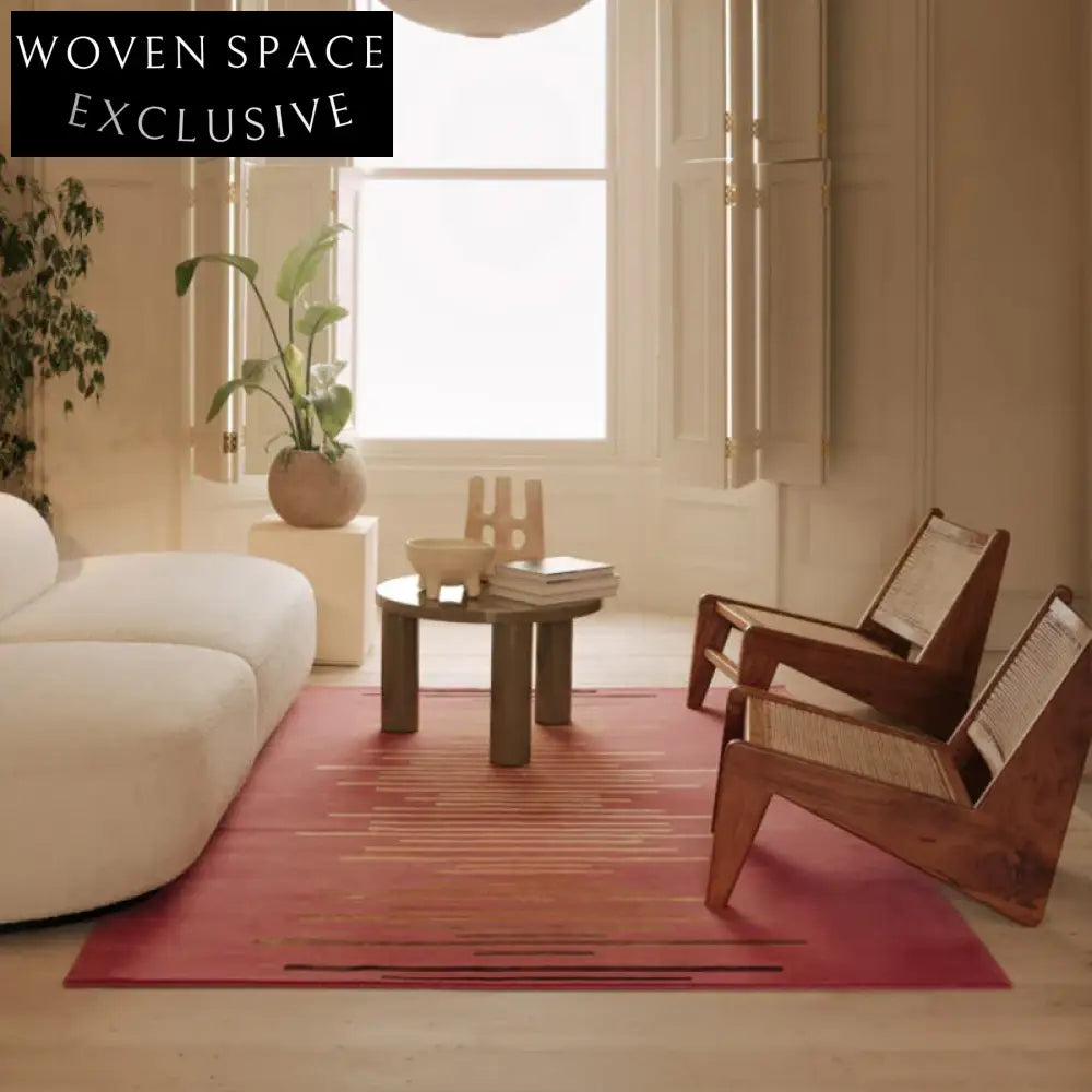 Italian Designer Postmodern Luxury Polyester Wilton Carpet for Living Room Bedroom