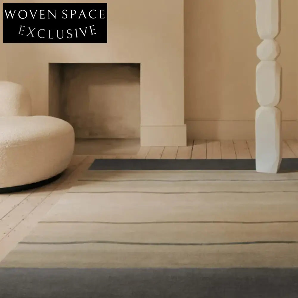 Modern Minimalist Gradient Color Soft Cut Pile Area Rug